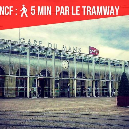 Tramway 9 Jaures Cosy Proche Gare Apartman Le Mans Kültér fotó